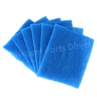 6 Pack Replacement Polyester Filters Compatible for the betterment Indoor Dryer Vent