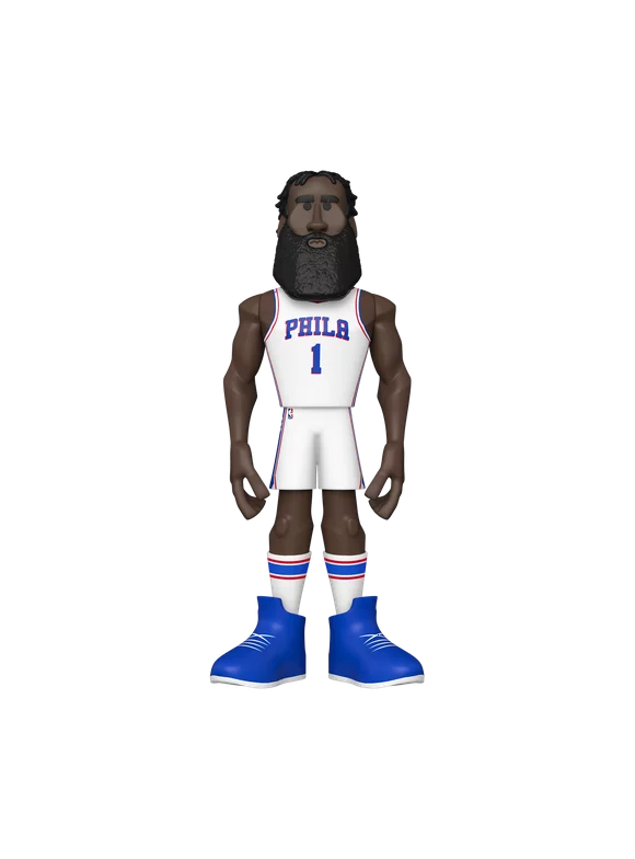 Gold 12" NBA: 76ers - James Harden with Chase (Walmart Exclusive)