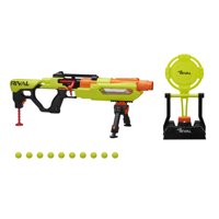 Nerf Rival Jupiter XIX-1000 Edge Series, 10 Blaster Rounds, Reactive Target, Ages 14+