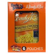 Uncle Ben's Ready Rice with Carrots & Herbs Roasted Chicken Flavored 6 Pouches