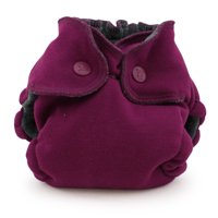Ecoposh OBV Newborn AIO Fitted Cloth Diaper Boysenberry