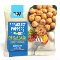Tasty Turkey Breakfast Poppers 16 Oz