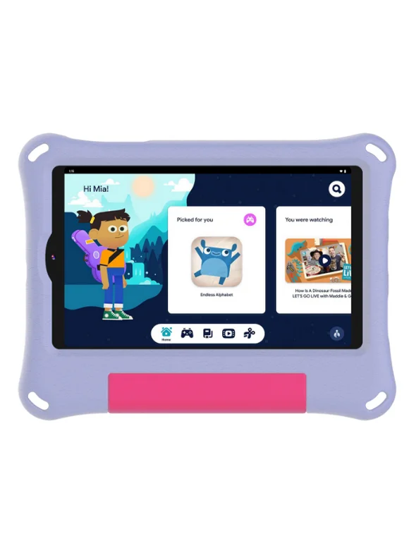 onn. 8" Kids Tablet, 32GB, (2024 Model) - Purple