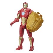 Marvel Avengers Mech Strike 6-inch Scale Action Figure Toy Iron Man And Battle Accessory