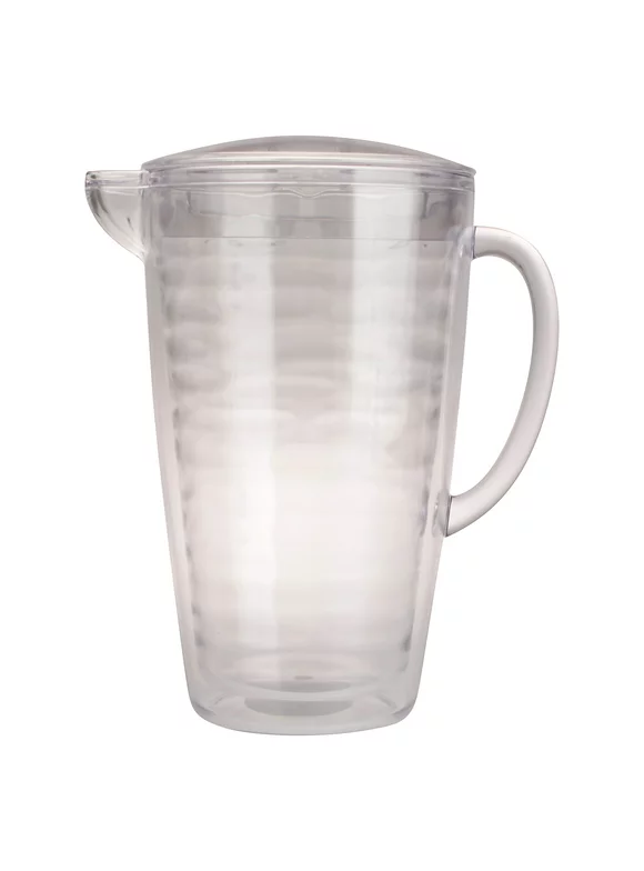 Mainstays 2.5 Quart Double Wall Clear Pitcher