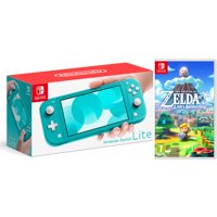 Nintendo Switch Lite 32GB Turquoise and The Legend of Zelda: Link's Awakening Bundle