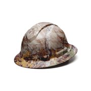 Full Brim Pyramex Hard Hat, Realtree Xtra Camouflage Design Safety Helmet 4pt, By Acerpal
