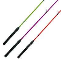 Zebco HotCast 2-Piece Spinning Fishing Rod, 4-Foot 6-Inch 2-Piece Rod