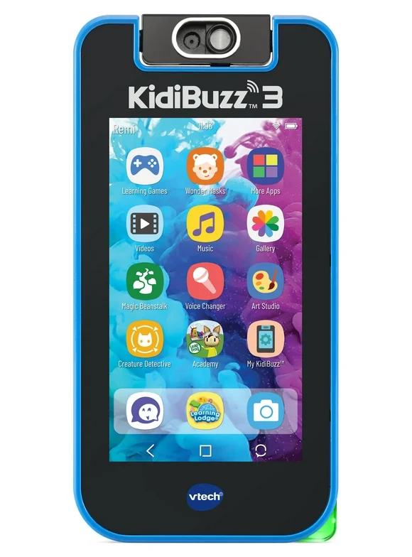 VTech KidiBuzz 3 Smart Device for Kids, Teaches Math, Spelling, Science