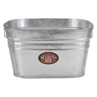 Behrens Hot Dipped Square Beverage Tub