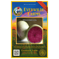 Everwilde Farms - 300 Watermelon Radish Seeds - Gold Vault Jumbo Bulk Seed Packet