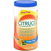 Citrucel Orange Sugar Free Methylcellulose Fiber Therapy 42 oz. Jar