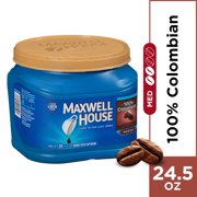 Maxwell House Medium Roast 100% Colombian Ground Coffee, 24.5 oz Canister