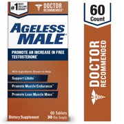 Ageless Male Free Testosterone Booster with Testofen, Capsules, 60 Ct