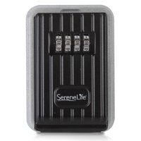 SereneLife SLSFKEY25 - Combination Key Safe Box - Locking Security Key Holder Storage Box