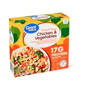 Great Value Roasted Orange Chicken & Vegetables Whole 30 Meal, 10 oz
