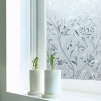 17x40 inch Waterproof Window Glass Film Sticker Privacy Window Door Film Tint Sticker for Home Bedroom Bathroom Decor 17.8x78.8"/17x40"
