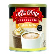 Caffe D'Vita Drink Mix, English Toffee Cappucino, 16 Oz, 1 Count