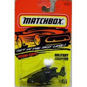 1996 Matchbox #46 Military Chopper Helicopter 1/64 Scale Vehicle, Die Cast! By 1996 Tyco