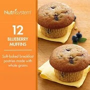 Nutrisystem Morning Mindset Blueberry Muffins, 2 Oz, 12 Count
