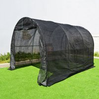 Sunrise Umbrella Outdoor Plant Gardening 12L x 7W x 7H ft. Large Hot Walk-In Greenhouse