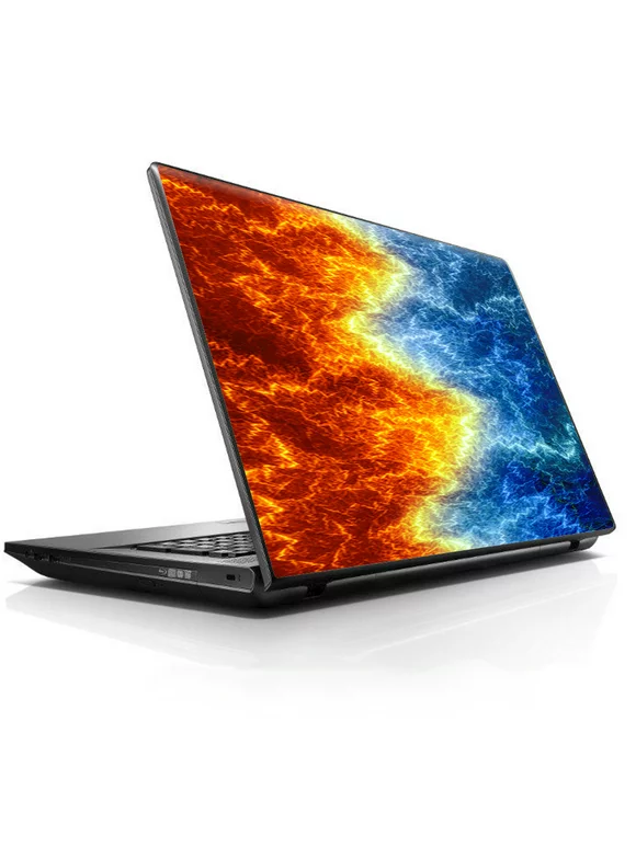 Laptop Notebook Universal Skin Decal Fits 13.3" to 15.6" / Fire and Ice