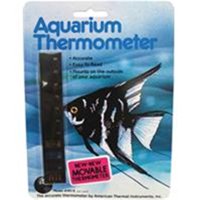 Lcr Hallcrest 002004 Liquid Crystal Vertical Aquarium Thermometer