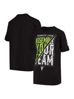 Houston Outlaws Youth Overwatch League Assemble T-Shirt - Black