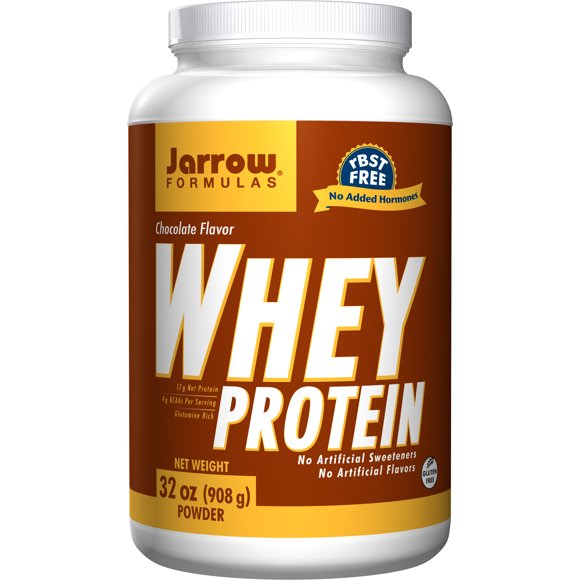 Jarrow Formulas Whey Protein, Supports Muscle Development, Chocolate , 32 Oz