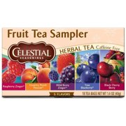 Celestial Seasonings Herbal Tea Bags, Fruit Tea Sampler 18 ea, Size: 1.4 Ounce