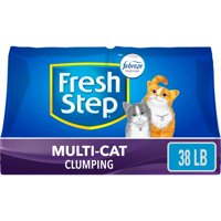 Fresh Step Multi-Cat Scented Litter With The Power Of Febreze, Clumping Cat Litter (Multiple Sizes)