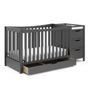 Graco Remi 4-in-1 Convertible Crib and Changer Combo