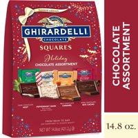 Ghirardelli Holiday Chocolate Assortment Squares  14.8 oz.