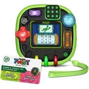 LeapFrog Rockit Twist Handheld Learning Game System, Green and 2-GamePack: Cookie's Sweet Treats and Dinosaur Discoveries