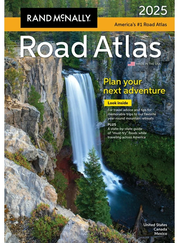 Rand McNally 2025 Road Atlas, (Paperback)