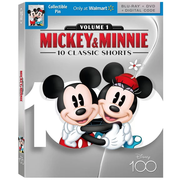 Mickey & Minnie - Disney100 Edition Payless Daily Exclusive (Blu-ray   DVD   Digital Code)