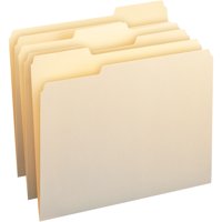 Smead Manila File Folder, 1/3 Cut Tab, Letter, 100 per Box (10330)