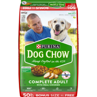 Purina Dog Chow Complete With Real Chicken Adult Dry Dog Food (Various Sizes)