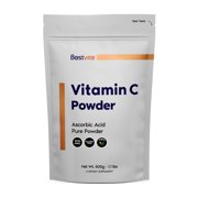 Vitamin C Powder 500 g - 1.1 lbs (Ascorbic Acid) - Vegan - Non GMO - Gluten Free - Pure Powder