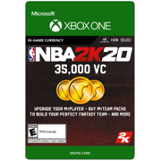 NBA 2K20 35,000 VC, 2K Games, Xbox [Digital Download]