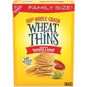 Wheat Thins Crackers, Sundried Tomato & Basil Flavor, 1 Family Size Box (15 oz.)