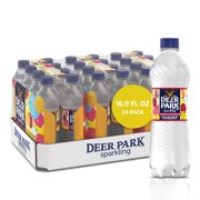 (2 Pack) Deer Park Sparkling Water, Pomegranate Lemonade, 16.9 oz. Bottles (24 Count)