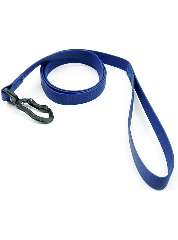 Heavy Duty Dog Leash 4 & 6 FT with Comfortable Handle Lightweight Waterproof Lead with Durable Clip Strong PVC Coating for Small Medium Large Dogs (4 ft Ultra-Light)