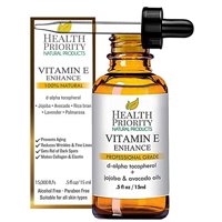 Organic Vitamin E Oil - Small Batch, Hand Made in South Carolina Using Sunflower Oil. Nourish Your Face and Repair Damaged Skin Naturally. (0.5 Fl Oz)