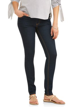 Maternity Oh! Mamma Skinny Jeans with Demi Panel (Available in Multiple Colors)