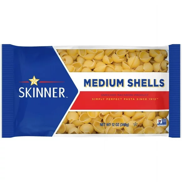 Skinner 12 oz Medium Shell Pasta