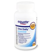 Equate One Daily Multivitamin Tablets, Men's Health, 200 Ct