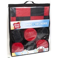 Play Day Jumbo Checkers Play Set