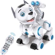 Remote Control Robotic Dog RC Interactive Intelligent Walking Dancing Programmable Robot Puppy Toys Electronic Pets with Light and Sound for Kids Boys Girls Age 6, 7, 8, 9, 10 and Up Year Old