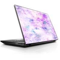 Laptop Notebook Universal Skin Decal Fits 13.3" to 15.6" / Pastel Crystals pink purple pattern